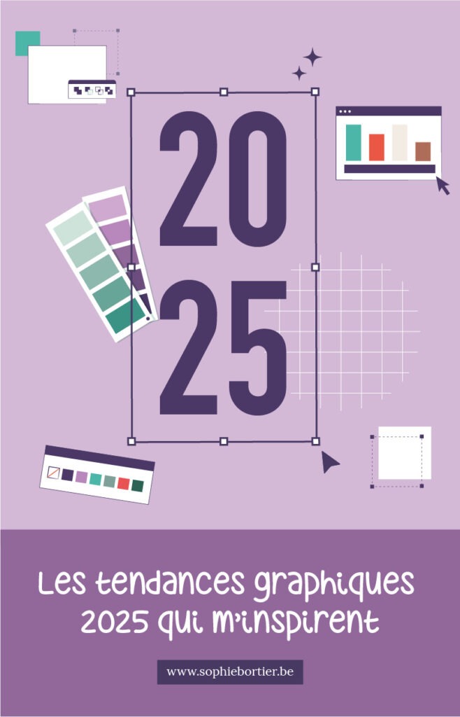 les tendances graphiques 2025 qui m'inspirent