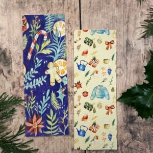 Duo de marque-pages aux motifs coloré